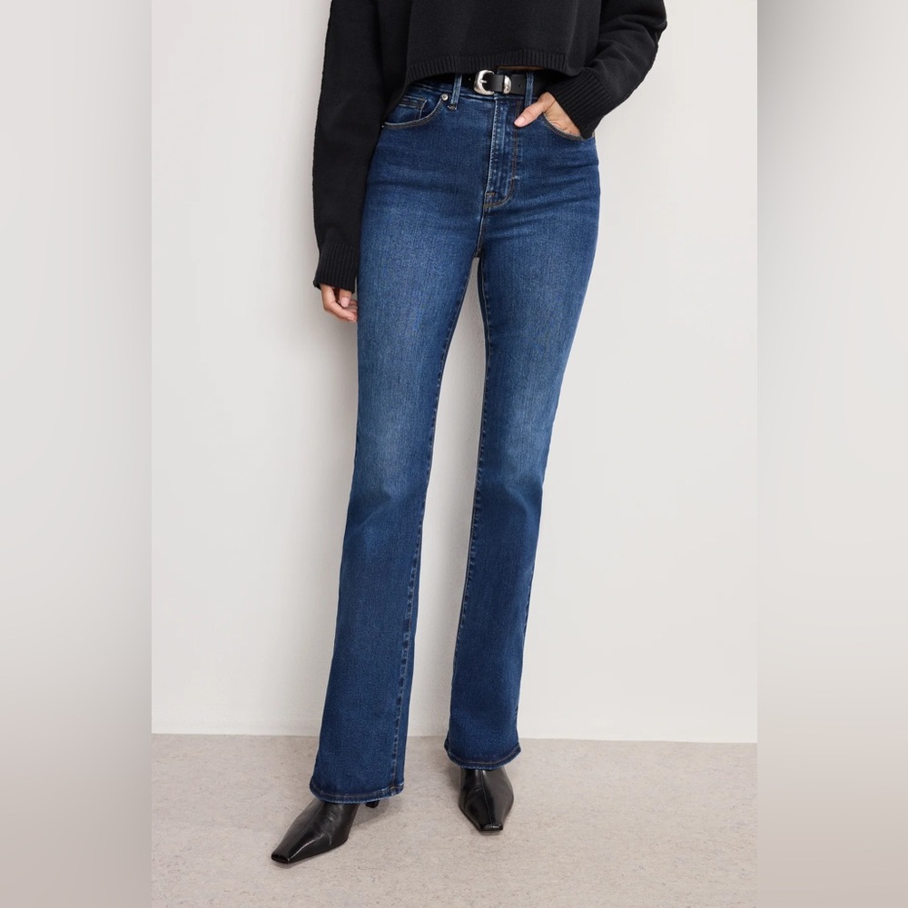 Good American - Always Fits Good Petite Bootcut Jeans